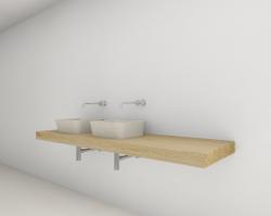 Изображение продукта Absolut Bad Console basin | Design Nr. 1021 – Eiche geölt