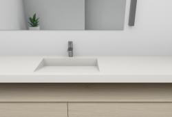 Изображение продукта Absolut Bad Console basin | Design Nr. 1030 – weiß seidenmatt