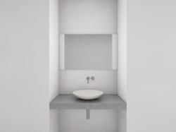 Изображение продукта Absolut Bad Console basin | Design Nr. 1032 – Steingrau poliert