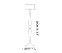 Baroncelli Olympia напольный светильник - 4