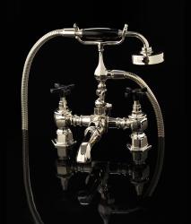 Изображение продукта DevonDevon Jubilee Black Cross Bath and shower mixer