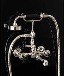 Изображение продукта DevonDevon Jubilee Black Cross Bath shower mixer