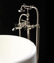 Изображение продукта DevonDevon Jubilee Black Cross Free standing legs for bath and shower mixer