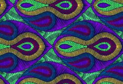 Изображение продукта wallunica Geometric Design | Purple and orange line design