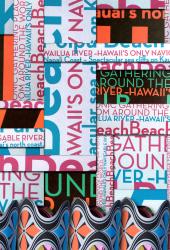 Изображение продукта wallunica Ilustrations - Wall Art | Layered text graphic art