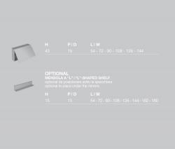 Milldue Minimal Mirror cabinet - 3