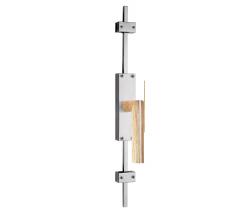 Изображение продукта PIET BOON K-PBL22 шпингалет матовая сталь/светлый дуб левый (набор)