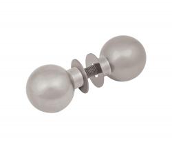 Изображение продукта TIMELESS MRKG50 glass door knob on rose sat.nickel