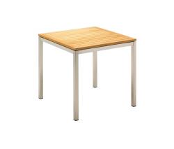 Изображение продукта Gloster Furniture Kore 80 cm стол с квадратной столешницей