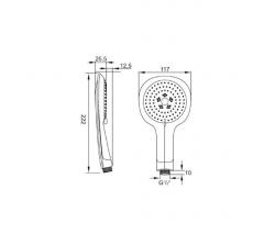 Steinberg 100 1656 ручной душ - 2