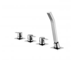 Изображение продукта Steinberg 120 2480 4-hole deck mounted bath|shower mixer