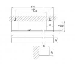 Steinberg 420 2600 полотенцесушитель 600 mm - 2