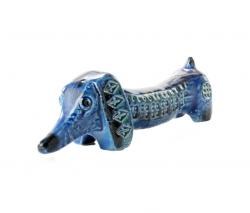 Bitossi Ceramiche Rimini Blu Figura bassotto - 1