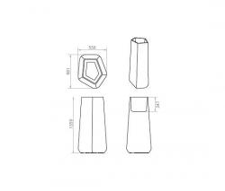 Qui est Paul? Rock Garden - Pot Modulaire - Tall - 2