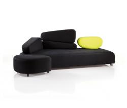 brühl mosspink Seatingscape with stool - 2