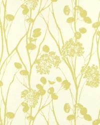 F. Schumacher Co Moonpennies Soft Chartreuse wallcovering - 1