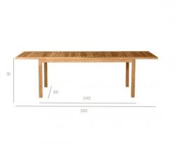 Изображение продукта Tribù Pure Extendable table