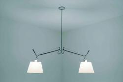 Изображение продукта Artemide Tolomeo подвесной светильник due bracci pergamena