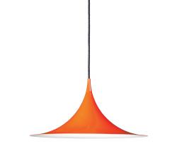 Изображение продукта GUBI Semi подвесной светильник M | Glossy orange