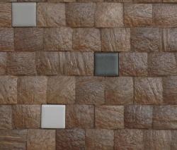 Cocomosaic Cocomosaic tiles espresso grain with ceramic mix 102 - 1
