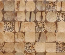 Изображение продукта Cocomosaic Cocomosaic tiles natural bliss with spiral brown stamp