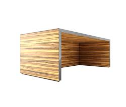 Rechteck Regere Arbeitstisch - 3