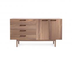 Изображение продукта Blu Dot Blu Dot Shale 4 Drawer - 2 Door Credenza