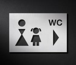 Изображение продукта PHOS Design Hinweisschild WC