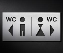 Изображение продукта PHOS Design Hinweisschild WC