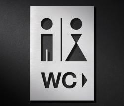 Изображение продукта PHOS Design Hinweisschild WC