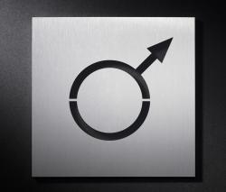 Изображение продукта PHOS Design Hinweisschild WC