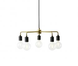 Изображение продукта Menu AS Tribeca Leonard люстра латунь