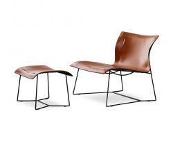 Изображение продукта Walter Knoll Cuoio Lounge кресло с подлокотниками | stool