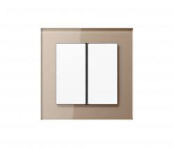 Изображение продукта JUNG A creation glass champagne 2 range switch