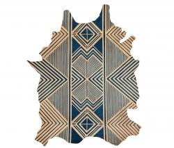 Изображение продукта AVO Blue Geometric Rug - Full Hide