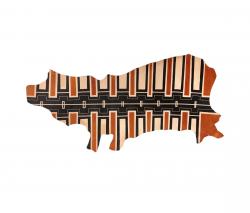 Изображение продукта AVO Umber and Black Bold Rug - Half Hide