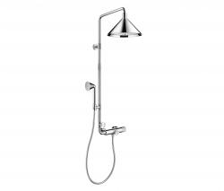 Изображение продукта Axor showerpipe с термостатомic mixer and 2jet overhead shower