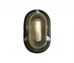 Davey Lighting Limited 7001 Oval Aluminium Bulkhead for GLS/CFL - 1