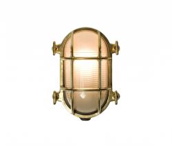 Изображение продукта Davey Lighting Limited 7036 Oval Brass Bulkhead with Internal Fixing Points