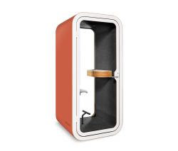 Изображение продукта Framery O orange and white - мобильная переговорная