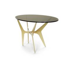 Gabriel Scott DEAN Oval приставной столик - Brass - 1