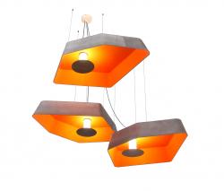 Изображение продукта designheure Nenuphar Trio подвесной светильник large LED