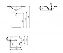 Ideal Standard Connect built-in wash basin - 2