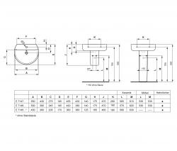Ideal Standard Connect wash basin - 2