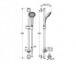 Ideal Standard Idealrain shower set - 2