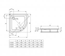 Ideal Standard Ideal Standard Washpoint shower tray - 2