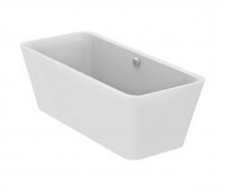 Изображение продукта Ideal Standard Tonic II Körperform-Badewanne freistehend mit Ablauf mit Füller 1800x800x490mm Chrom