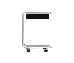 TECTA K3CR Oblique-приставной столик on rolls - 2