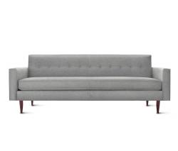 Изображение продукта Design Within Reach Bantam 86” диван с обивкой из ткани