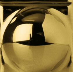 Изображение продукта Petracer's Ceramics Capitonne gold rounded inset